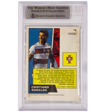 Cristiano Ronaldo Signed 2021-22 Panini Donruss Net Marvels #7 - BGS Authentic