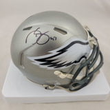 DARREN SPROLES SIGNED PHILADELPHIA EAGLES FLASH SPEED MINI HELMET BECKETT QR