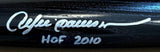 Andre Dawson Chicago Cubs Signed Black Louisville Slugger Bat HOF 2010 BAS