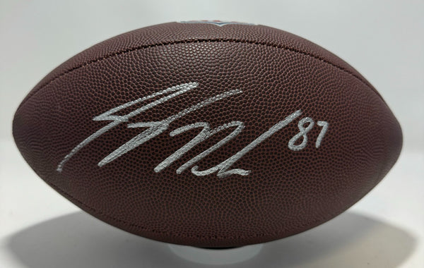 Packers SB Champ JORDY NELSON Signed Replica Wilson Duke Football AUTO - JSA