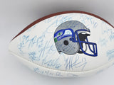 1999 Seattle Seahawks Team Autographed Signed Football With 65 Sigs SKU #243794