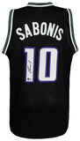 Domantas Sabonis Signed Black Custom Basketball Jersey- (BECKETT COA)
