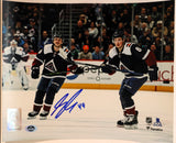 Samuel Girard Colorado Avalanche Autographed 8x10 Photo with Cale Makar LSM COA