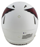 Cardinals Kyler Murray "ROY 19" Signed Flat White Proline F/S Speed Helmet BAS