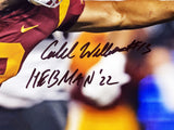 CALEB WILLIAMS AUTOGRAPHED 16X20 PHOTO USC HEISMAN 22 FANATICS 212966
