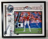 Patrick Surtain II Autographed 16x20 Broncos Photo 31.5"x25.5" Frame Beckett COA