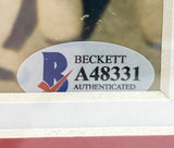 Ashburn Ennis Hamner Signed Framed 8x10 Philadelphia Phillies Photo BAS