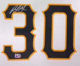 Paul Skenes Signed Framed Pittsburgh Pirates Nike Replica Jersey MLB Hologram