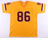Jordan Reed Signed Washington Redskins Throwback Jersey (JSA COA) Pro Bowl TE