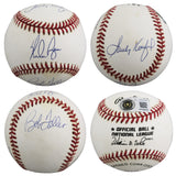 Sandy Koufax, Nolan Ryan & Bob Feller Authentic Signed Baseball BAS #AG010108