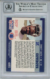 Emmitt Smith Autographed 1990 Pro Set #685 Rookie Card Beckett 10 Slab 35105