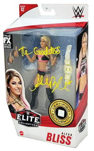 ALEXA BLISS AUTOGRAPHED WWE ACTION FIGURE THE GODDESS BECKETT 208697