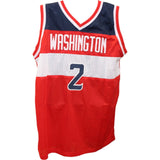 John Wall Autographed/Signed Pro Style Red Jersey JSA 43544