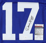 Dave Krieg Signed Seattle Seahawks Jersey (JSA COA) 3xPro Bowl Quarterback
