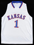 Hunter Dickinson Signed Kansas Jayhawks Jersey Beckett/ 1st Team All-Big-12 2024