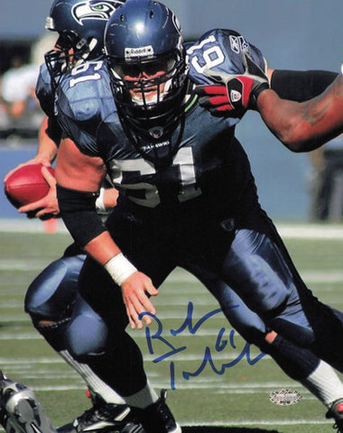 Robbie Tobeck Autographed Signed 8x10 Photo Seattle Seahawks MCS Holo #63046