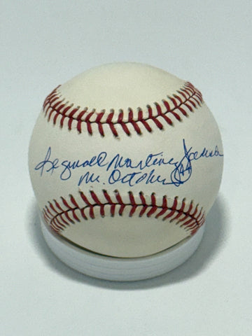 REGGIE JACKSON Signed AL Baseball - Full Name w/ "Mr. October" AUTO - JSA