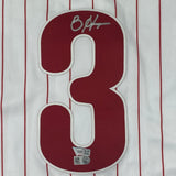 Signed Bryce Harper Phillies Pinstripe Authentic Jersey Fanatics COA