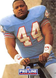 Lorenzo White Signed Houston Oilers Jersey (Beckett) Ex Michigan State RB