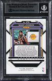 Lakers Magic Johnson Authentic Signed 2022 Panini Prizm #276 Card BAS Slabbed