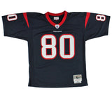 Andre Johnson Signed Houston Texans Mitchell & Ness 2008 Navy NFL Jersey