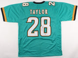 Fred Taylor Signed Jaguars Jersey (Beckett) Jacksonville All Pro R.B. 1998-2008