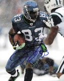 Deion Branch Autographed Signed 8x10 Photo Seattle Seahawks MCS Holo #63138