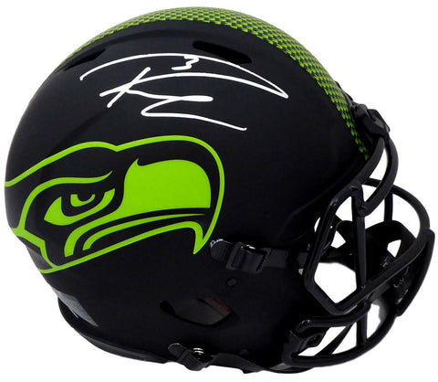 Russell Wilson Signed Seahawks Eclipse Full size Authentic Helmet RW Holo 154074