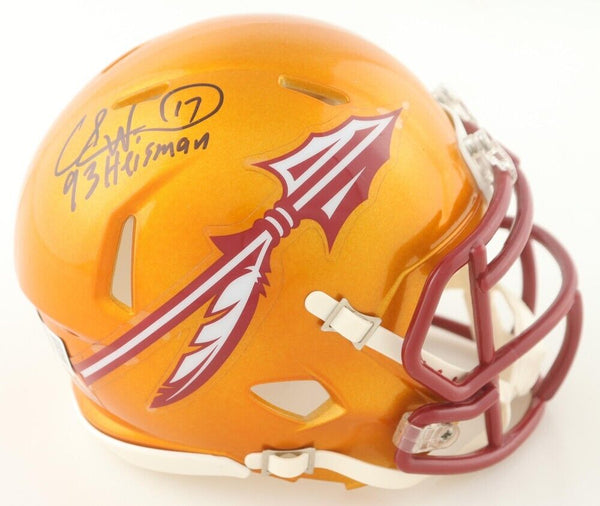 Charlie Ward Signed Florida State Seminoles Mini Helmet