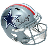 Brandon Aubrey Autographed Dallas Cowboys '76 Throwback Full Size Helmet Beckett