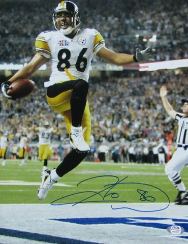 Hines Ward Pittsburgh Steelers Signed/Autographed 11x14 Photo PSA/DNA 164820