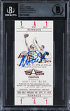 Lakers Magic Johnson Signed 9/27/79 LAL Vs LAC Ticket Stub Auto 10! BAS Slab 1