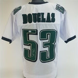 Hugh Douglas Signed Philadelphia Eagle Jersey (PSA COA) 3xPro Bowl Defensive End