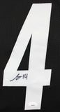George Pickens Authentic Signed Black Pro Style Jersey Autographed JSA