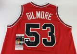 Artis Gilmore Signed Bulls Jersey Inscribed HOF 11 (JSA COA) Chicago 1976-1982