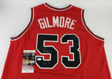 Artis Gilmore Signed Bulls Jersey Inscribed HOF 11 (JSA COA) Chicago 1976-1982