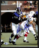Alan Page HOF Signed/Autographed 8x10 Photo Giants BAS 213777