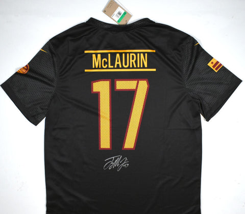 Terry McLaurin Autographed Washington Commanders Black Nike Game Jersey-Fanatics