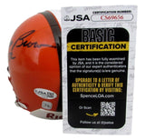Jim Brown HOF Browns Signed/Auto Authentic Mini Football Helmet JSA 212667