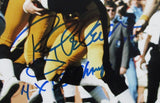 Rocky Bleier Autographed/Inscribed 8x10 Photo Pittsburgh Steelers JSA