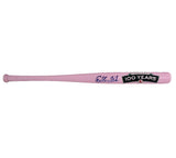 Carlton Fisk Signed Boston Red Sox Rawlings Fenway Park 100 Years Pink Mini Bat