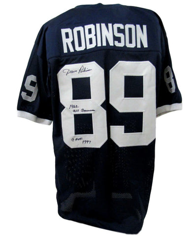 Dave Robinson 1962 All American Autographed/Signed Penn State Jersey 125278