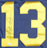 Kurt Warner Signed St. Louis Rams Mitchell & Ness 1999 Style Jersey (JSA) HOF QB