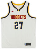 Jamal Murray Nuggets 23 NBA Champs Signed Swingman Jersey w/"23 NBA Champ" Ins