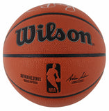 Larry Bird & Julius "Dr.J" Erving Signed Wilson Basketball BAS Witness #W089726