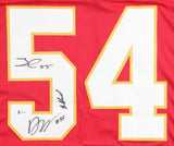 Kansas City Chiefs Super Bowl LIV Champions Signed by 3 (Beckett QR) See List