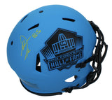 Antonio Gates Autographed Chargers HOF Logo Authentic 'RAVE' Helmet Beckett