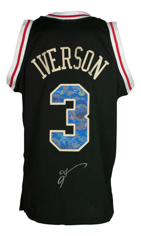 Allen Iverson Signed Framed 16x20 76ers vs Michael Jordan Photo JSA IT –  Sports Integrity