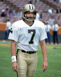 Morten Andersen Signed New Orleans Saints Jersey (JSA COA & Anderson Holo) P.K.
