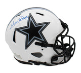 Tony Dorsett Signed Dallas Cowboys Speed Authentic Lunar NFL Helmet